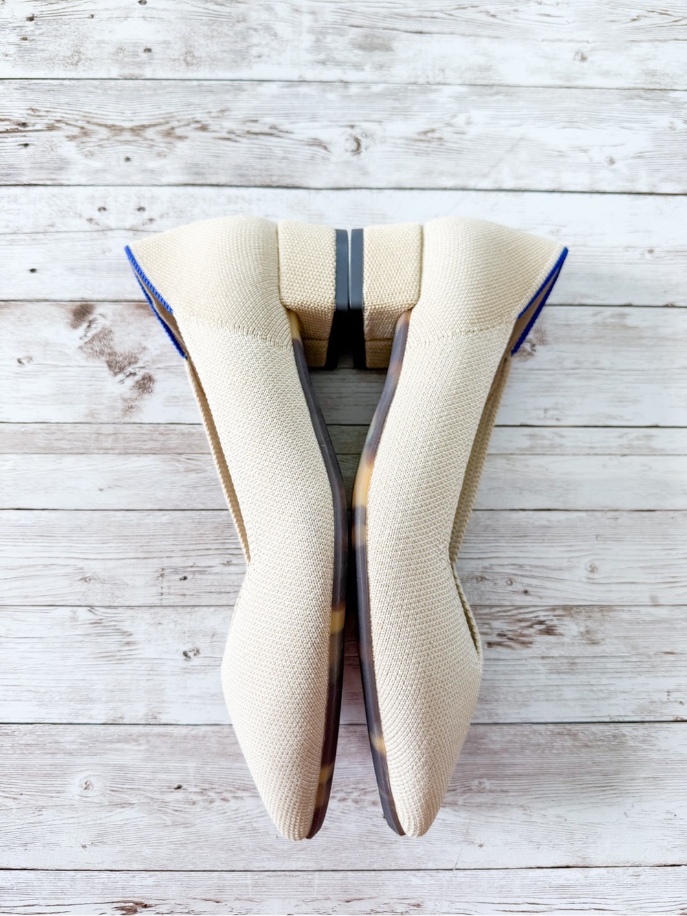 NEW Rothy’s The High Point Comfort Heel Sand Stone Tan Size 6 - Picture 7 of 15